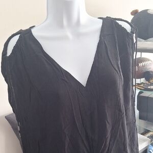 Elegant Black Women's Blouse
